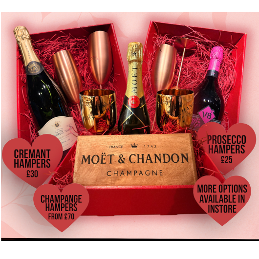 Valentines Day Hampers Available from £25